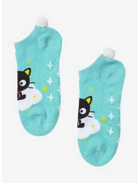 Chococat Stars Pom No-Show Socks, , hi-res