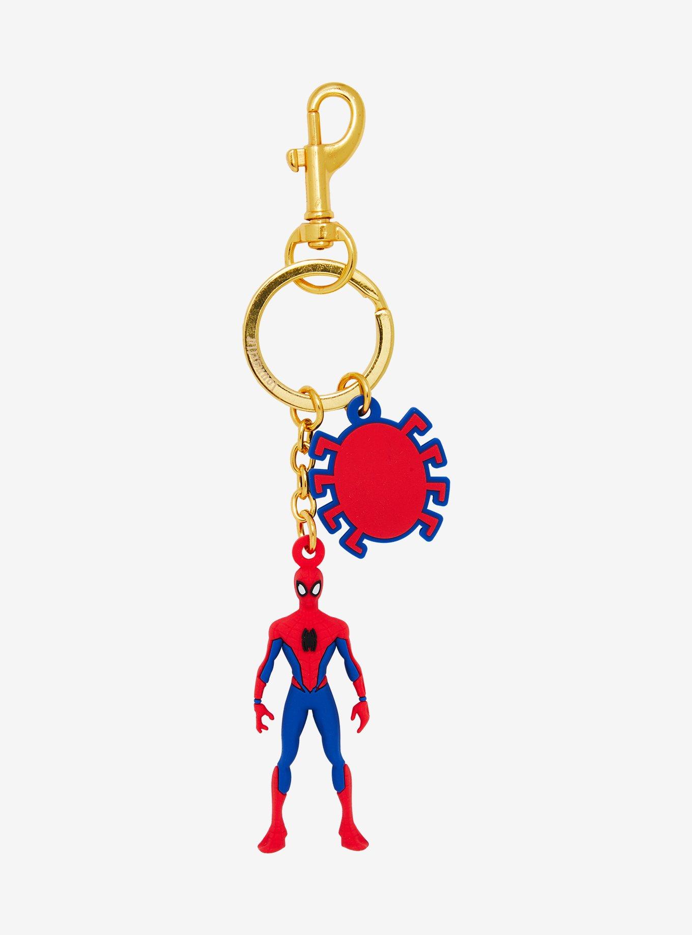 Loungefly Marvel Spider-Man Multi-Charm Keychain - BoxLunch Exclusive