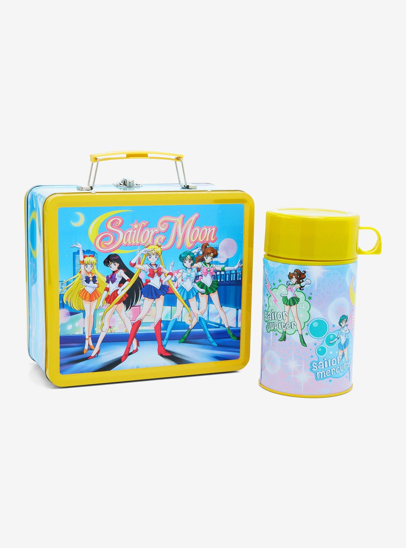 Pretty Guardian Sailor Moon Metal Lunch Box With Insulated Beverage Container, , alternate