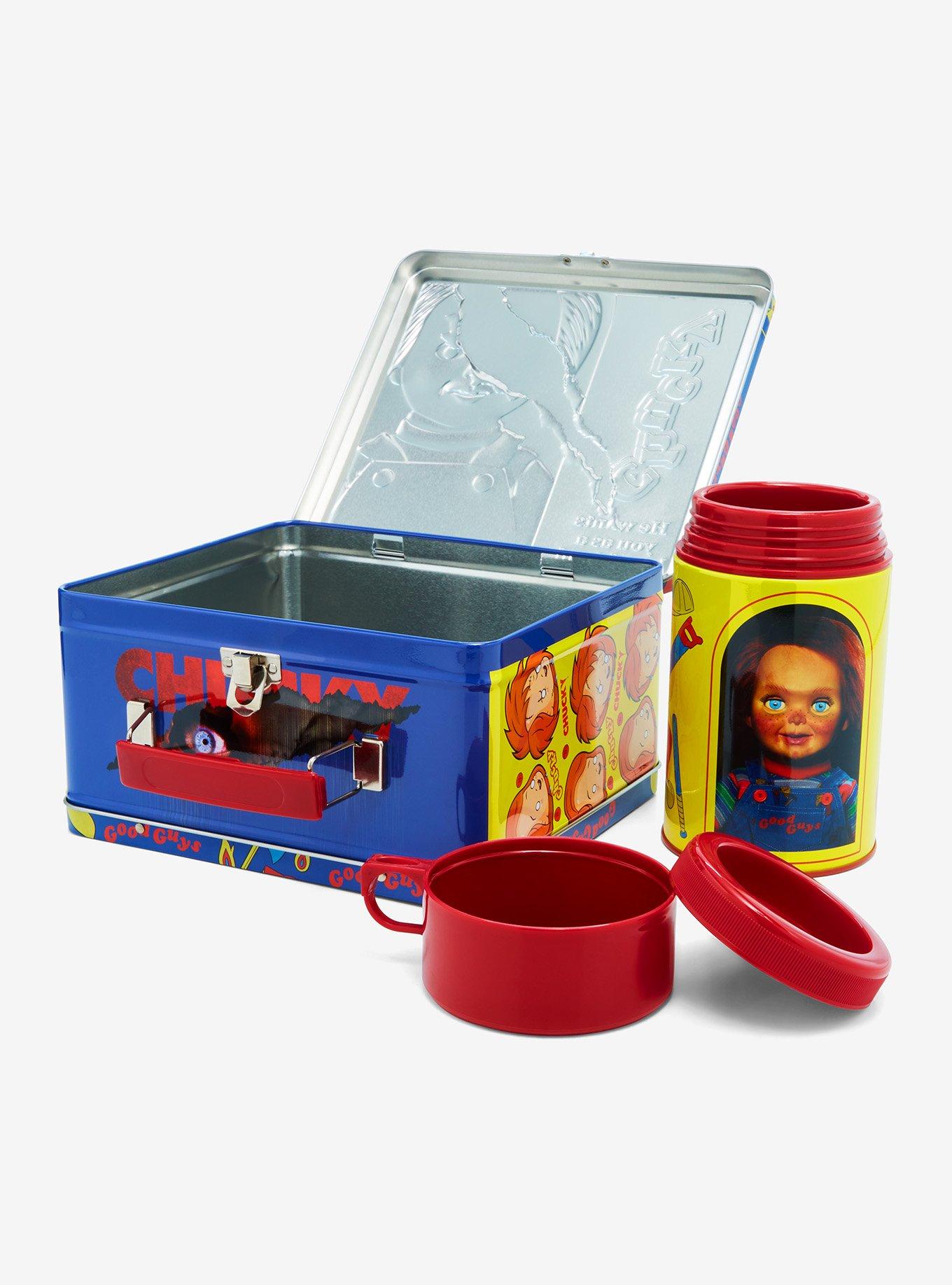 Chucky Evil Best Friend Metal Lunch Box With Insulated Beverage Container, , alternate