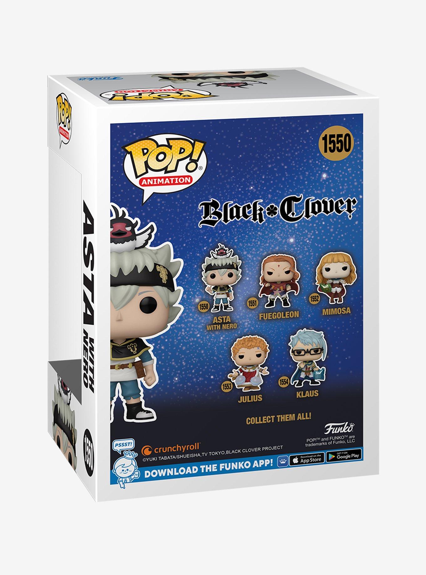 Funko Pop! Animation Black Clover Asta with Nero Vinyl Figure, , alternate