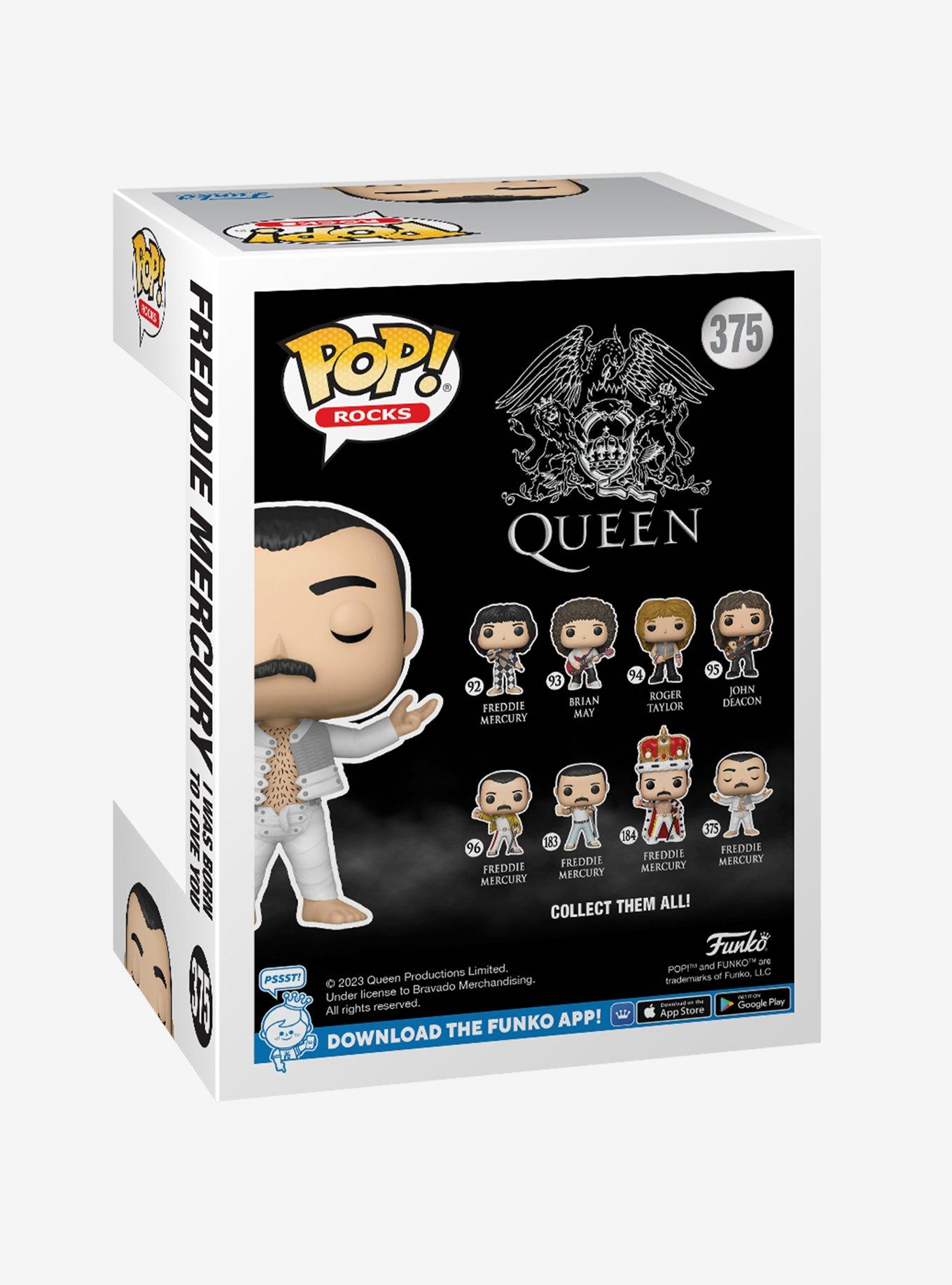 Funko Pop! Rocks Queen Freddie Mercury I Was Born to Love You Vinyl Figure