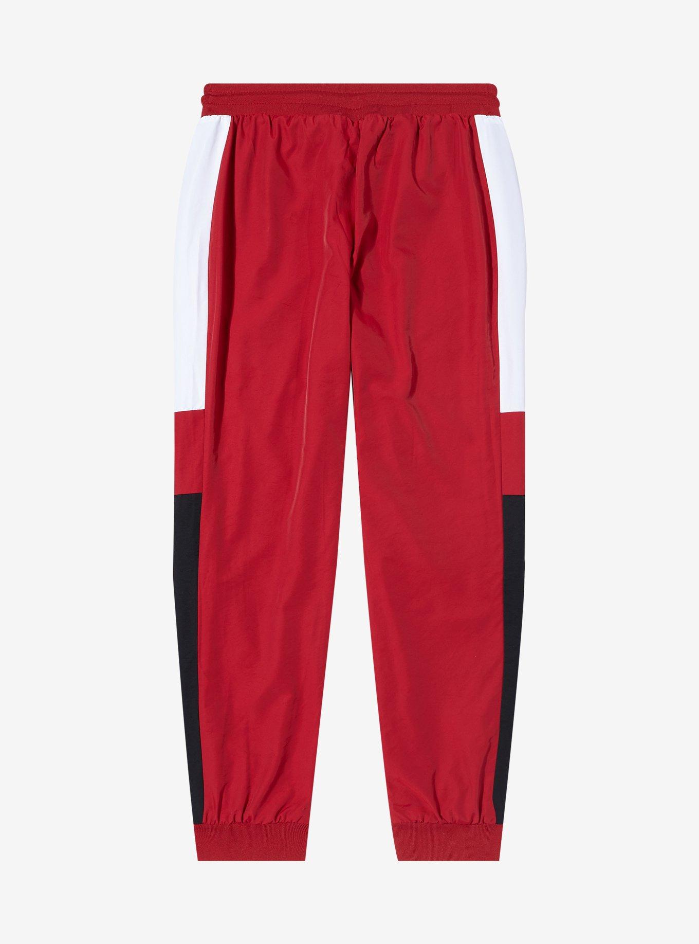Disney Pixar Cars Lightning McQueen Color Block Joggers - BoxLunch Exclusive, RED, alternate
