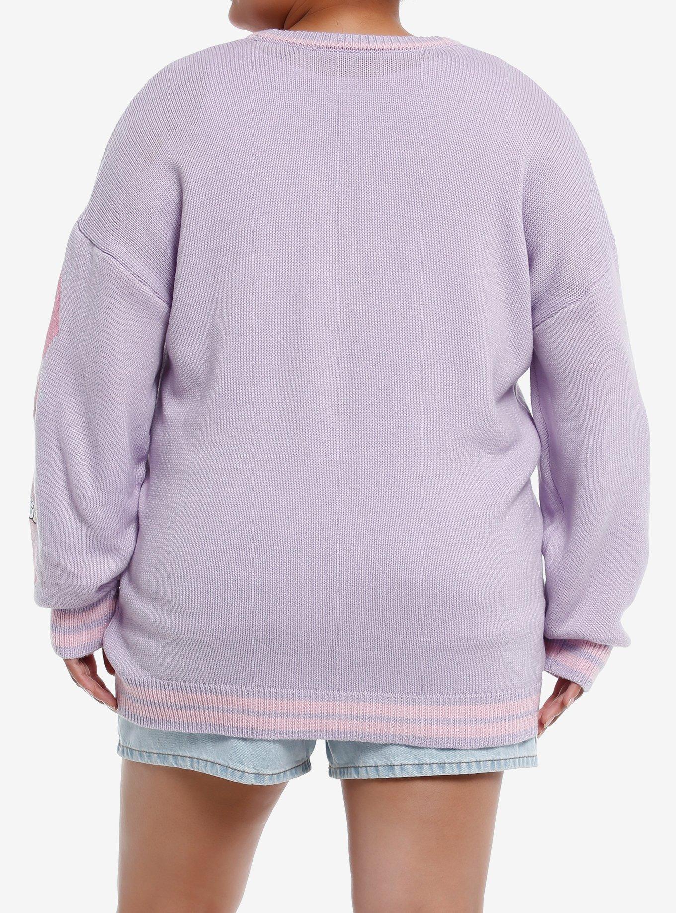 Hello Kitty And Friends Kogyaru Varsity Girls Cardigan Plus Size, MULTI, alternate