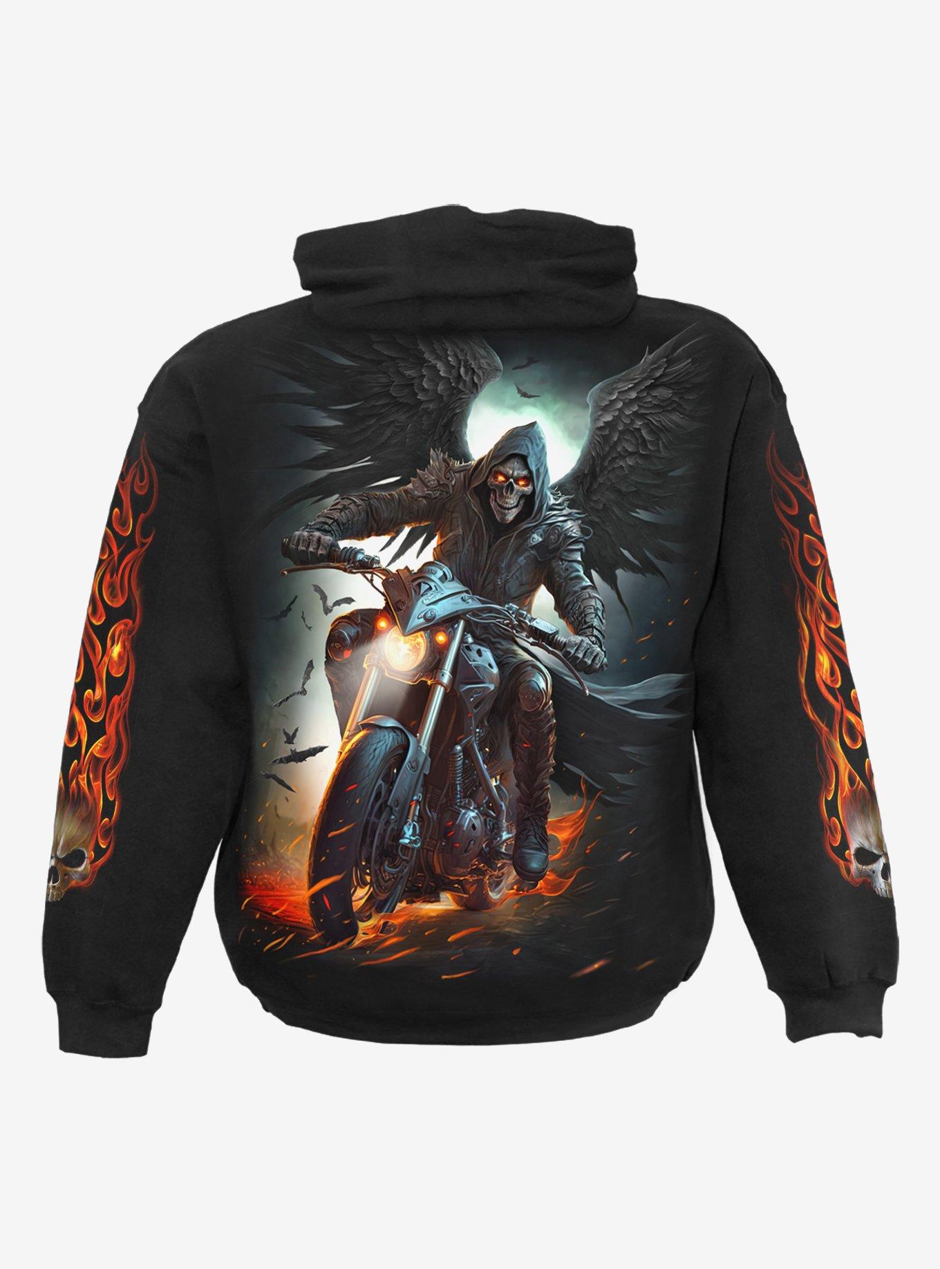 Spiral Night Rider Hoodie, , hi-res