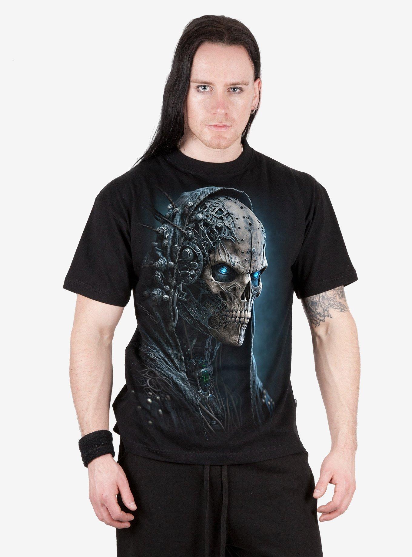 Spiral Human 2.0 T-Shirt, BLACK, alternate