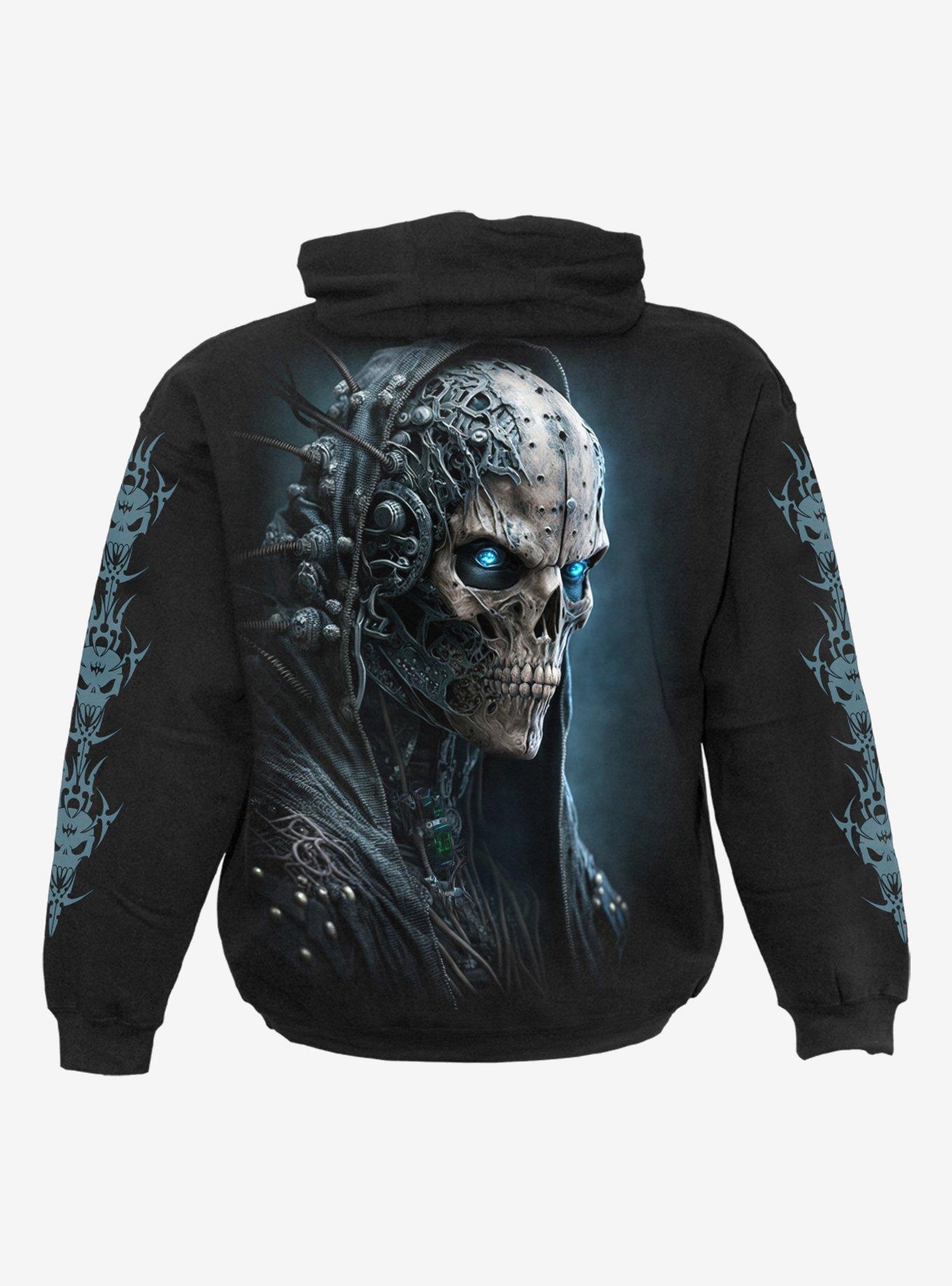 Spiral Human 2.0 Hoodie, BLACK, alternate