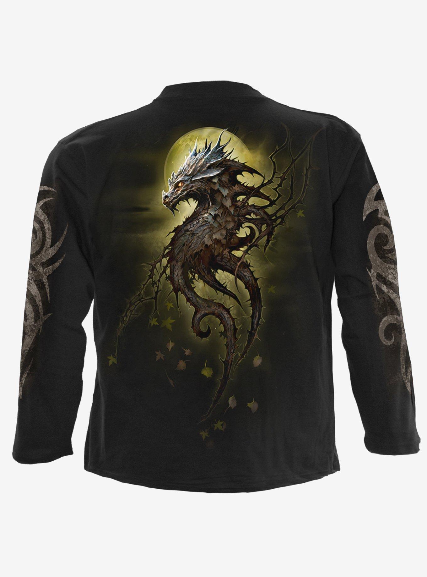 Spiral Oak Dragon Long Sleeve Shirt, , hi-res