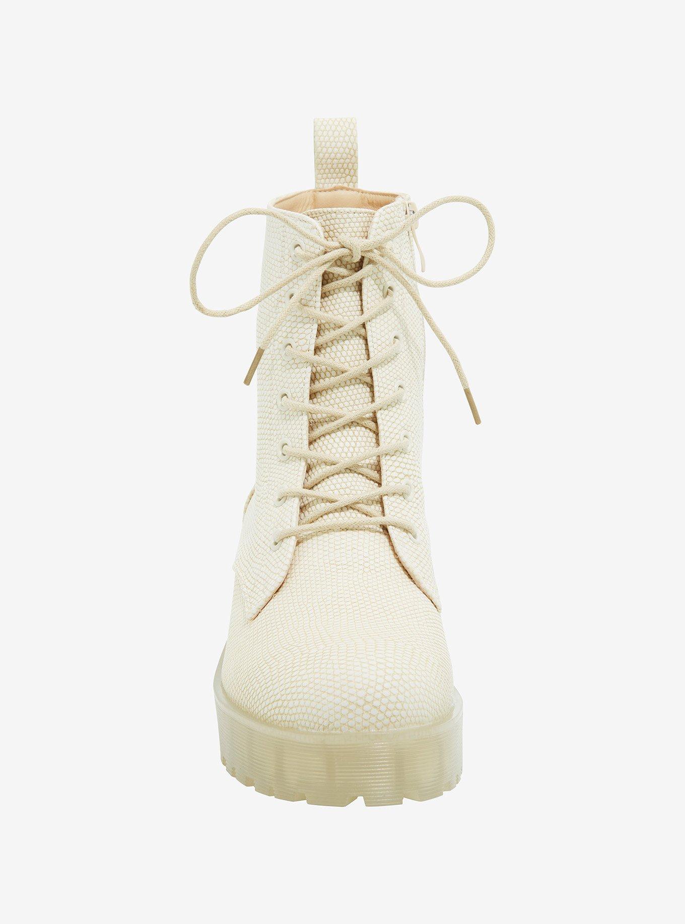 Dirty Laundry Tan Textured Combat Boots, MULTI, alternate