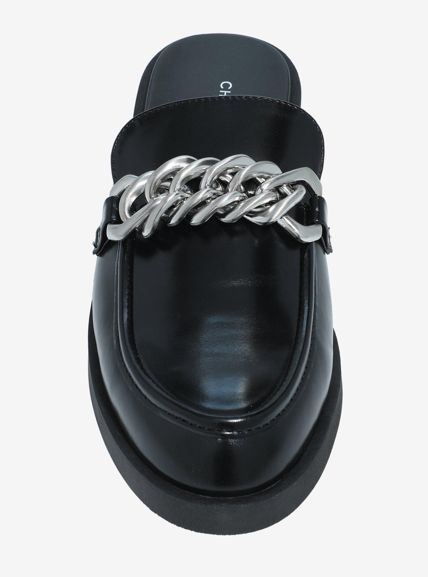 Chinese Laundry Chain Loafer Mules, , hi-res
