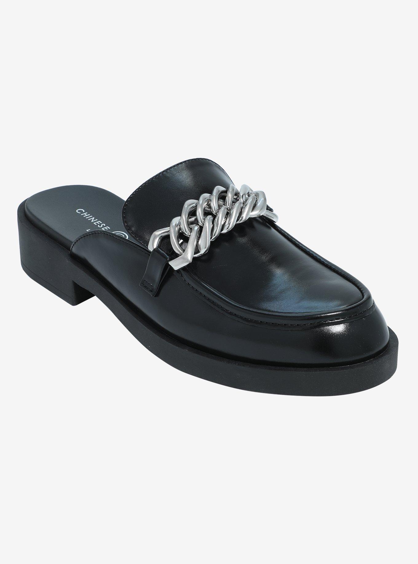 Chinese Laundry Chain Loafer Mules, MULTI, alternate