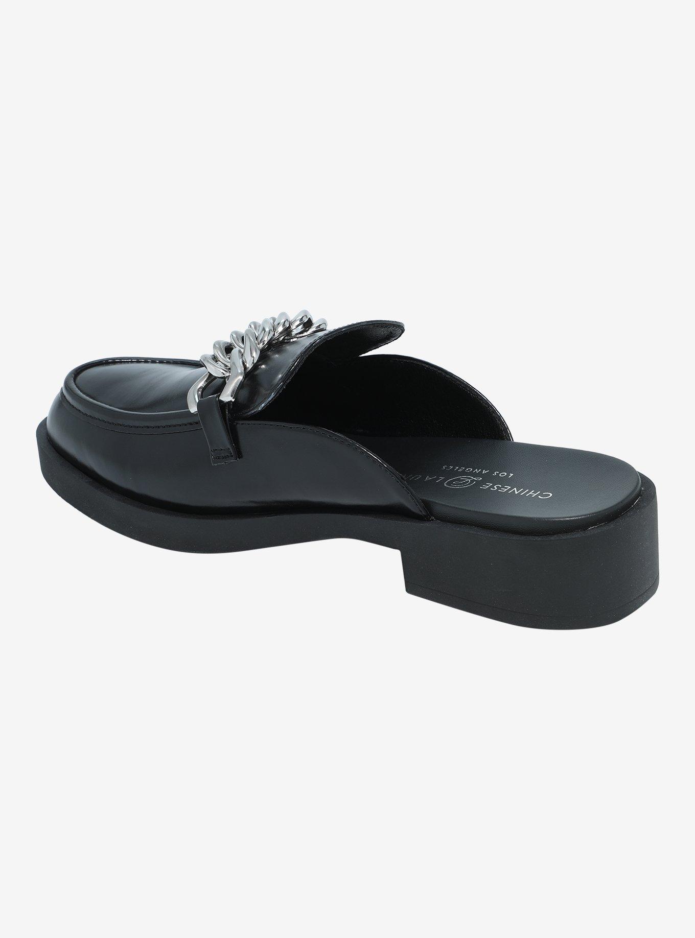 Chinese Laundry Chain Loafer Mules, MULTI, alternate