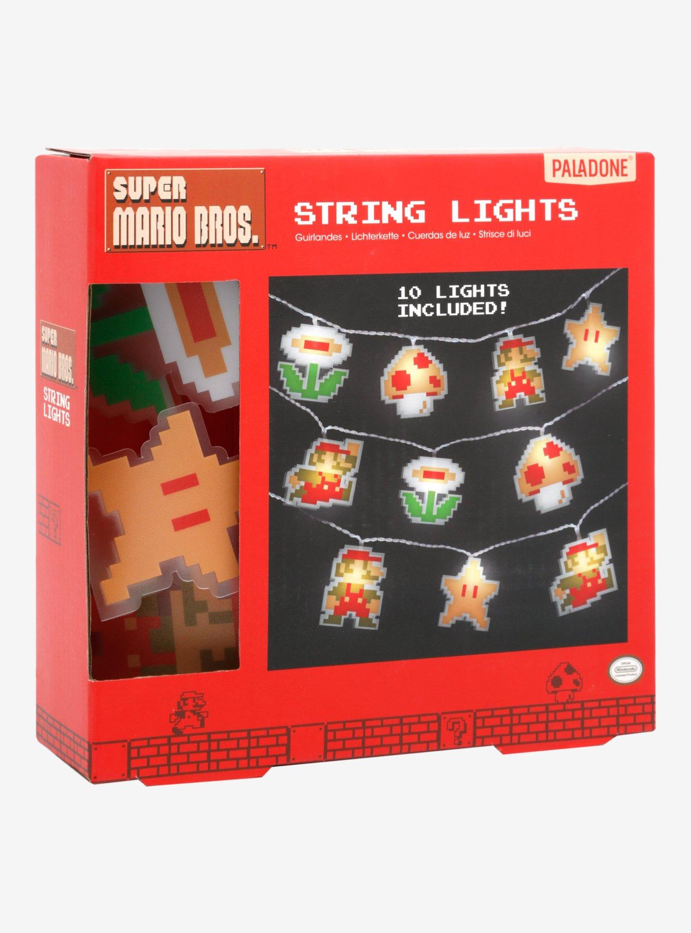 Super Mario 8-Bit String Lights, , alternate