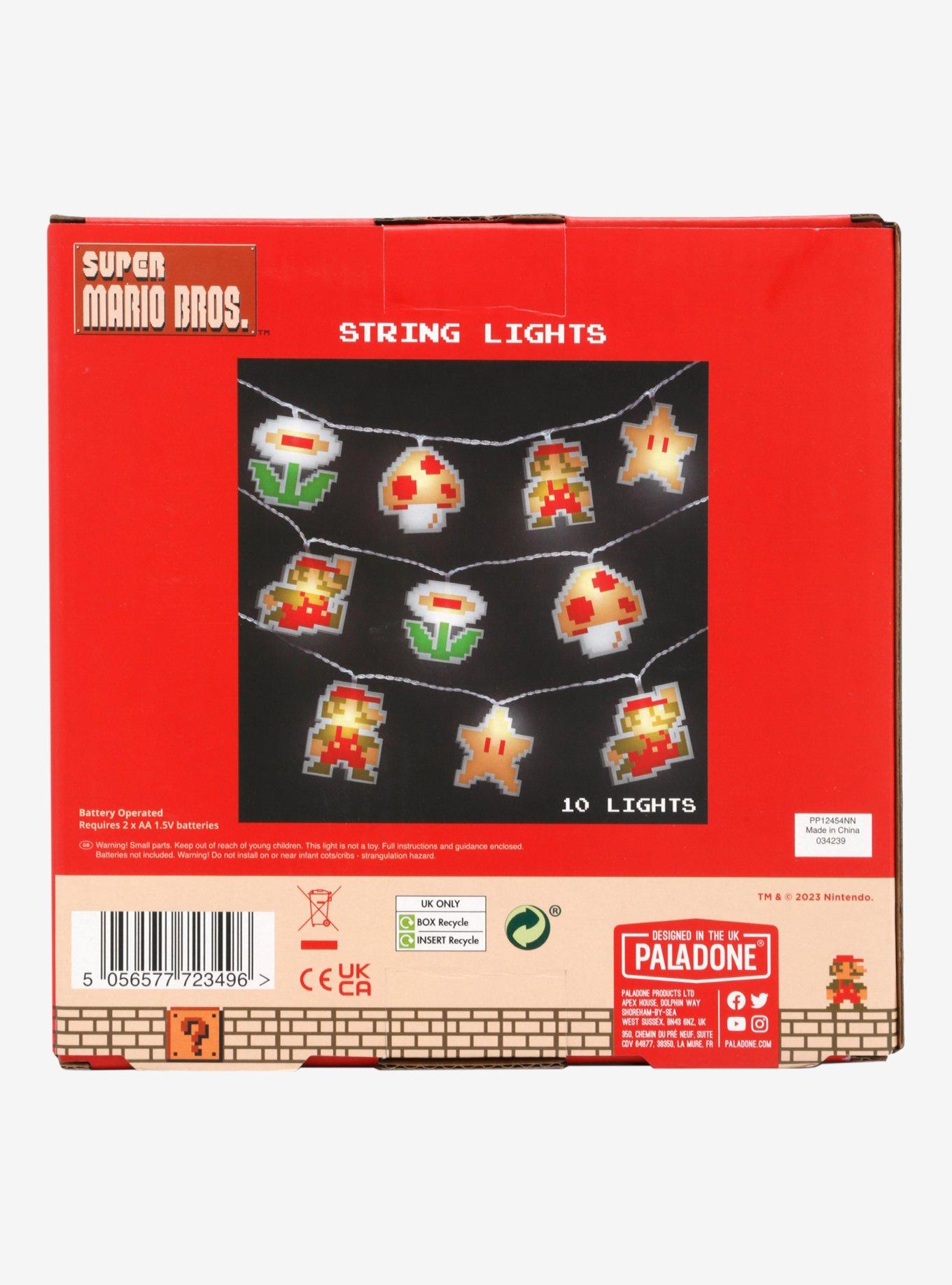 Super Mario 8-Bit String Lights, , alternate