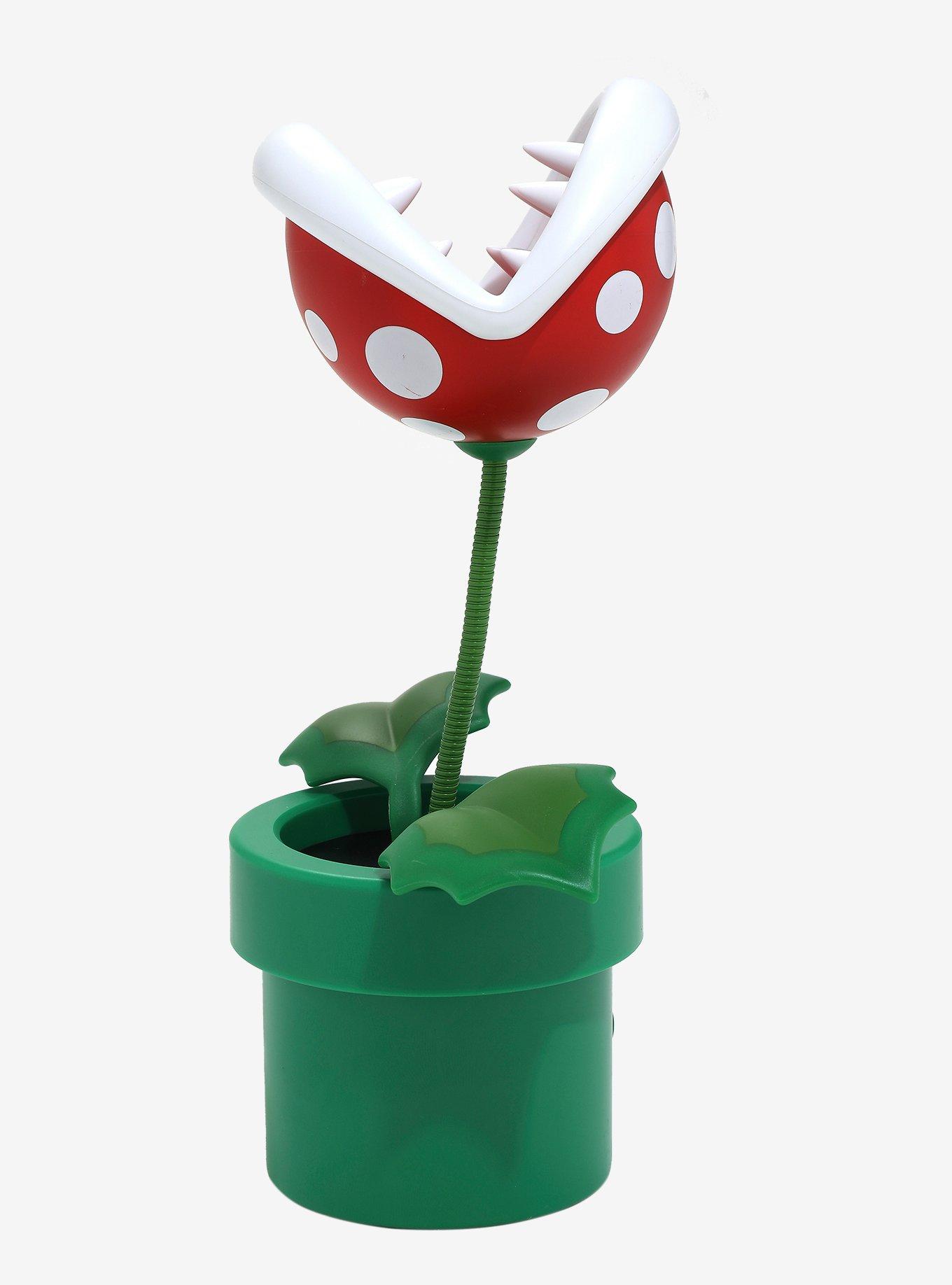 Super Mario Bros. Piranha Plant Posable Lamp, , alternate