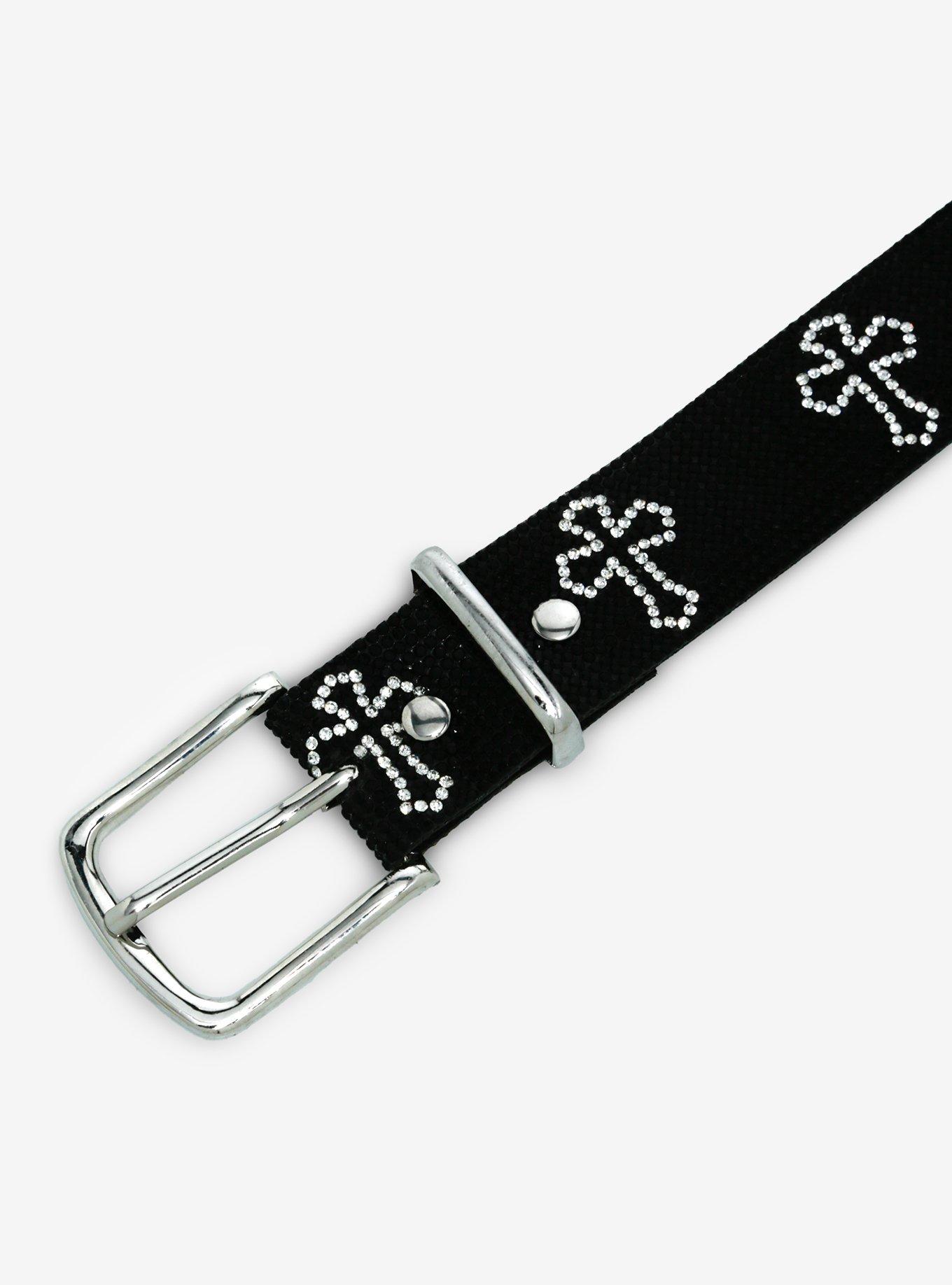 Cross Bling Belt, , hi-res