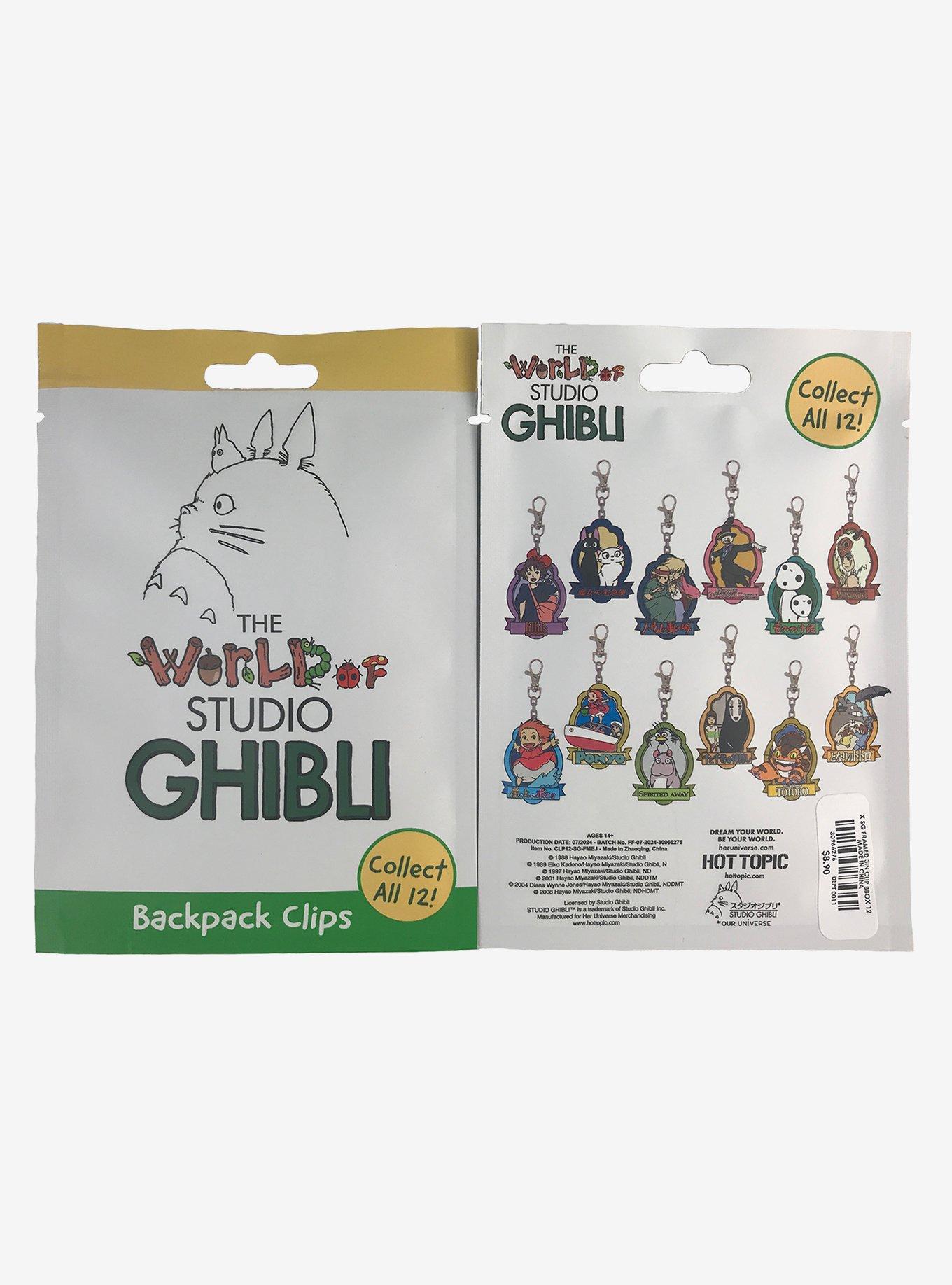 Studio Ghibli® Character Portrait Blind Box Bag Clip Hot Topic Exclusive, , alternate