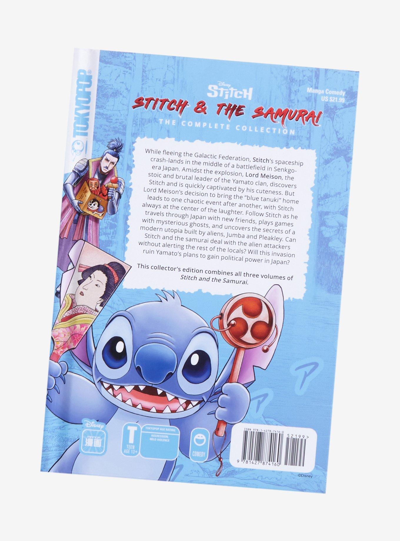 Hot Topic Disney Stitch And The Samuari: The Complete Collection Hardcover  Manga