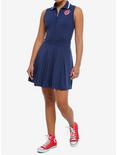 Her Universe Marvel Captain America Pleated Athletic Dress Her Universe Exclusive, NAVY, alternate