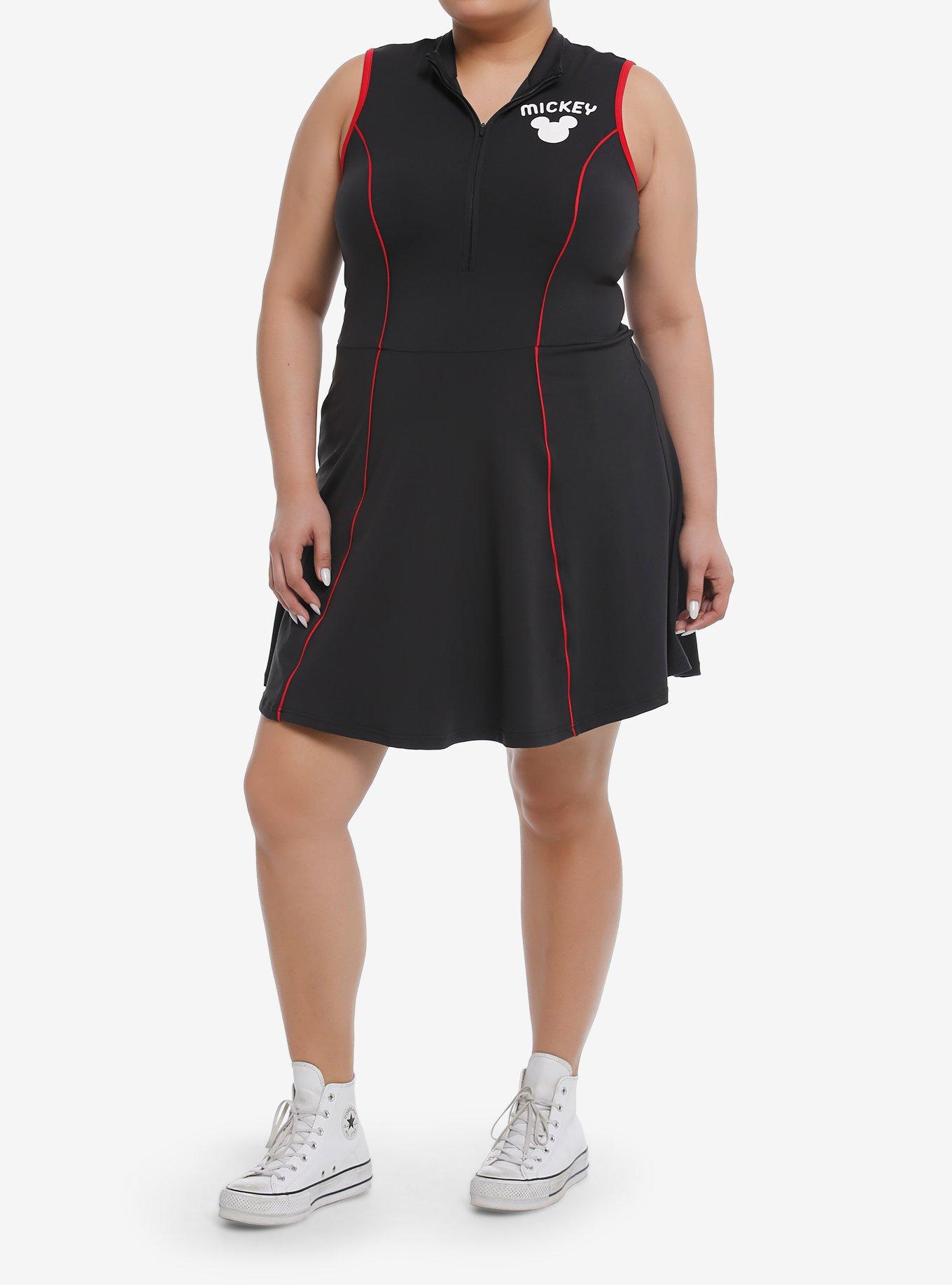 Her Universe Disney Mickey Mouse Athletic Dress Plus Size Her Universe Exclusive, , hi-res