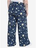 Cosmic Aura Starry Night Wide Leg Pants Plus Size, MULTI, alternate