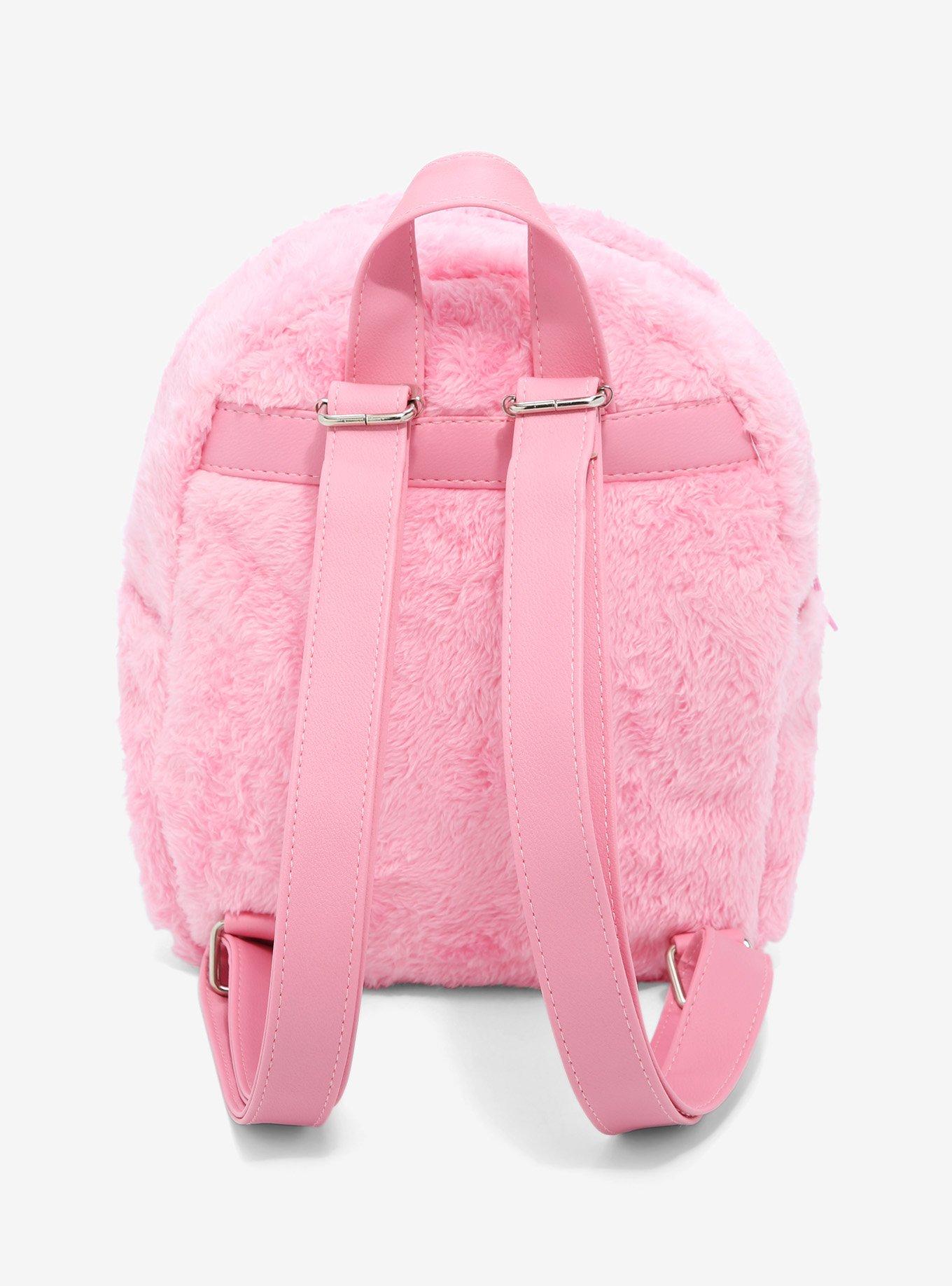 Melanie Martinez Portals Pink Fuzzy Mini Backpack, , alternate