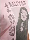 Aaliyah Portrait 1994 Glitter Girls Baby T-Shirt, PINK, alternate