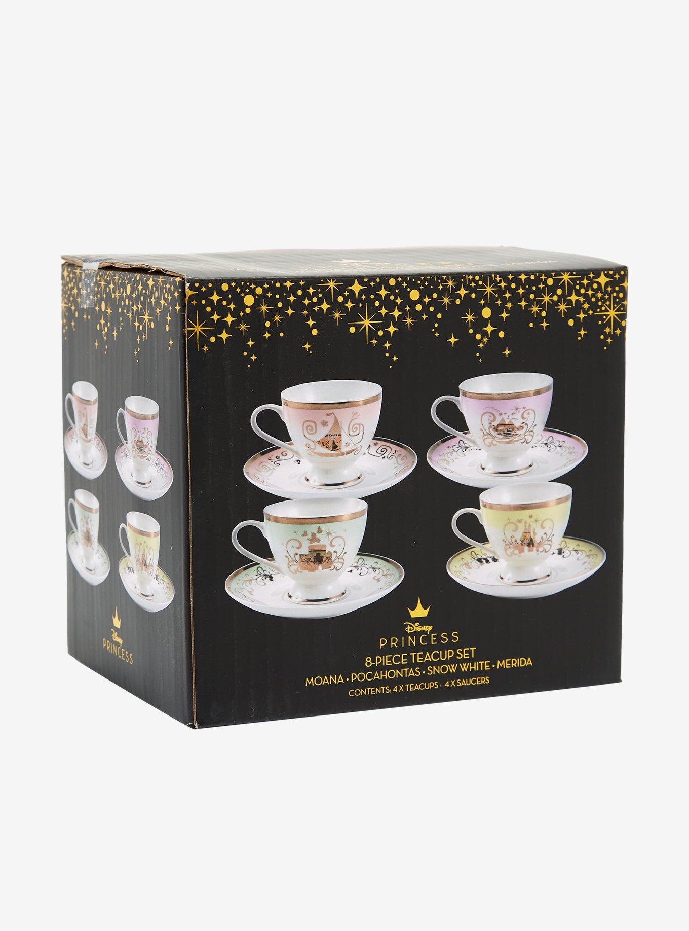 Disney Princess Moana Pocahontas Snow White & Merida Teacup Set, , alternate