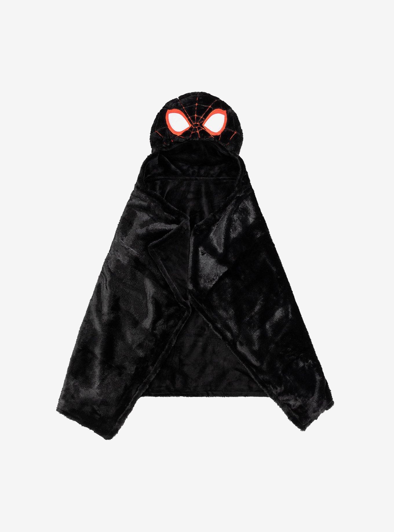 Marvel Spider-Man Miles Morales Hooded Throw Blanket, , alternate
