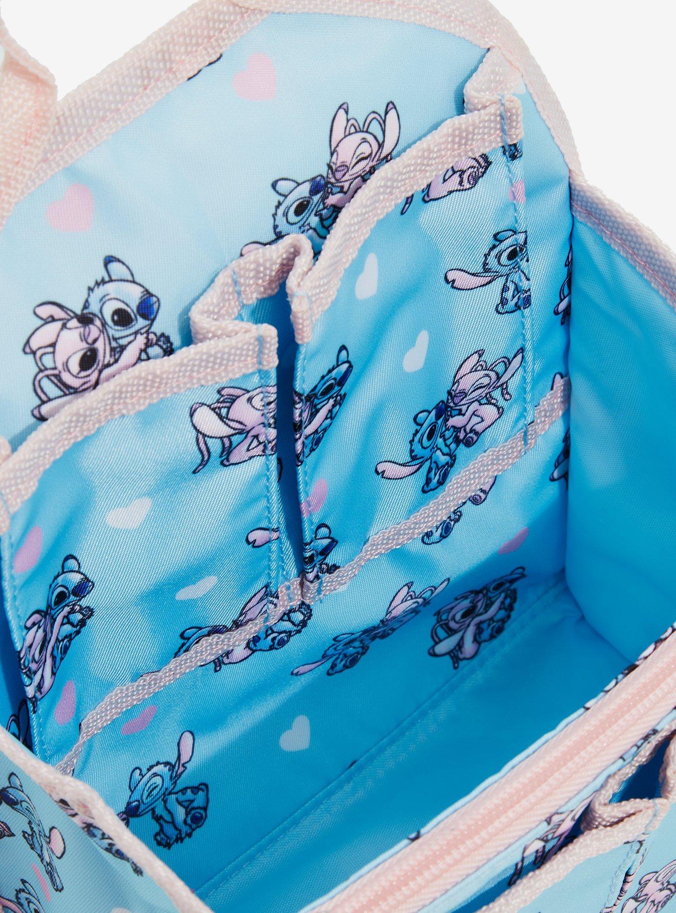 Disney Lilo & Stitch Angel & Stitch Mini Backpack Organizer, , alternate