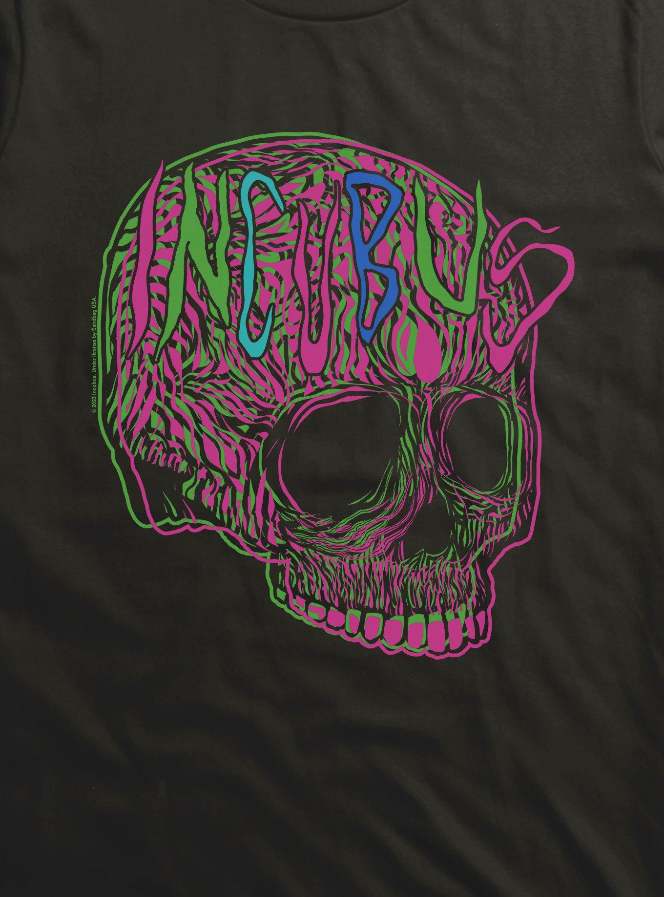Incubus Neon Skull T-Shirt