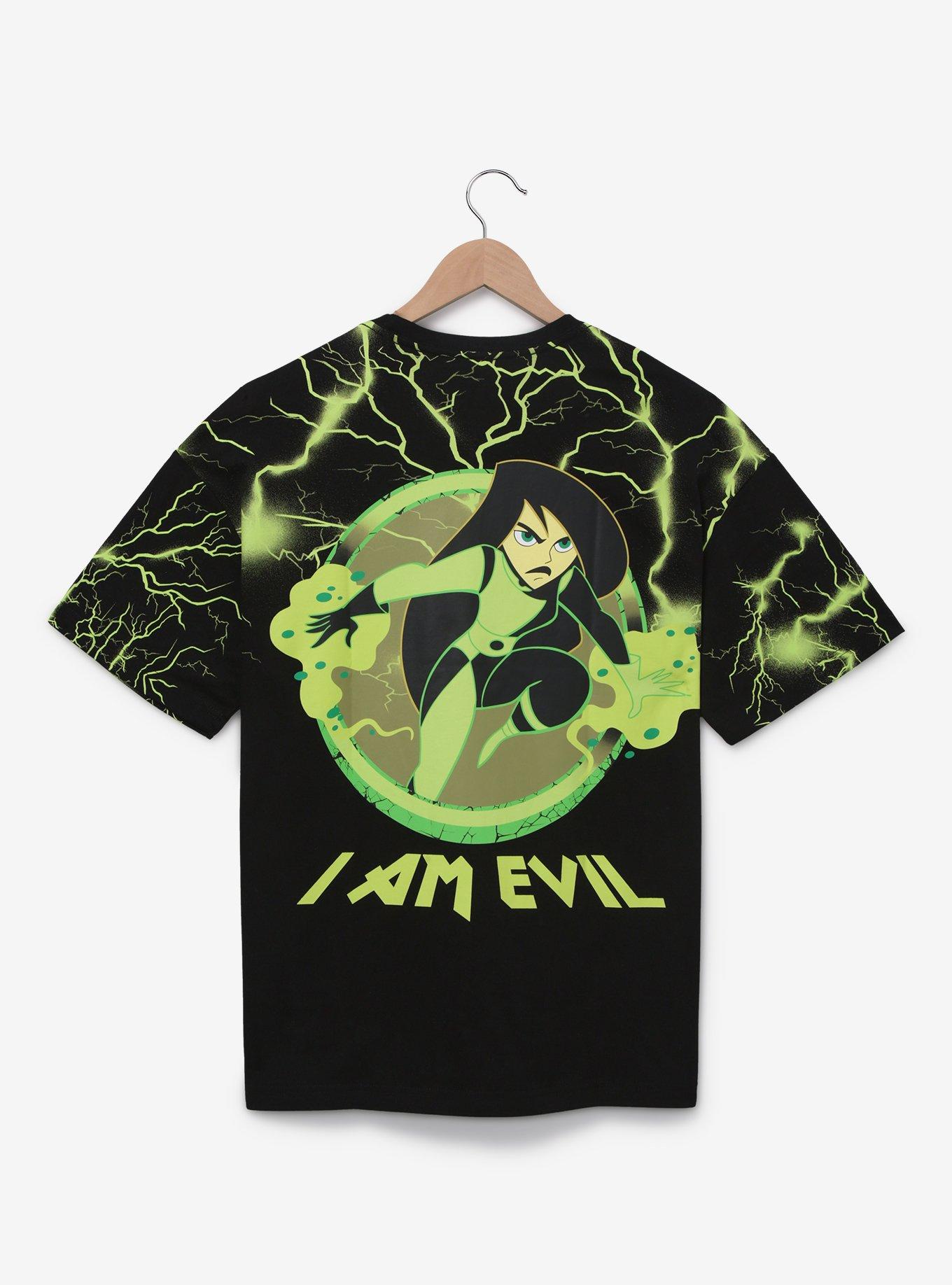 Disney Kim Possible Shego Lightning Portrait T-Shirt - BoxLunch Exclusive, MULTI, alternate