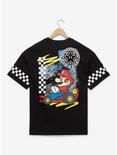 Nintendo Mario Kart Mario Checkered Racing T-Shirt — BoxLunch Exclusive, MULTI, alternate