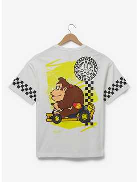 Nintendo Mario Kart Donkey Kong Checkered Racing T-Shirt — BoxLunch Exclusive, , hi-res