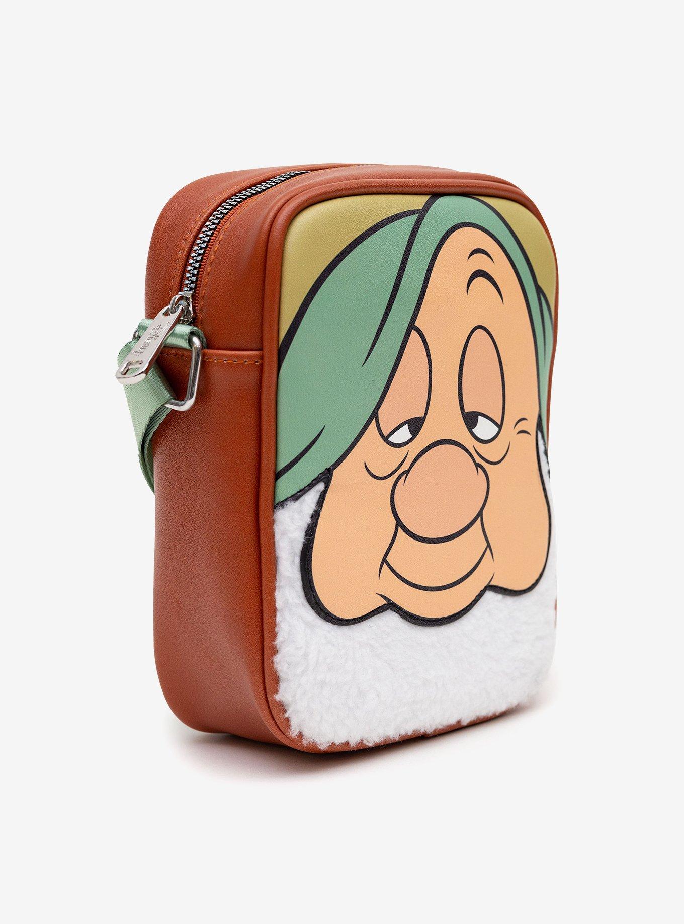 Disney Snow White And The Seven Dwarfs Sleepy Dwarf Crossbody Bag, , alternate