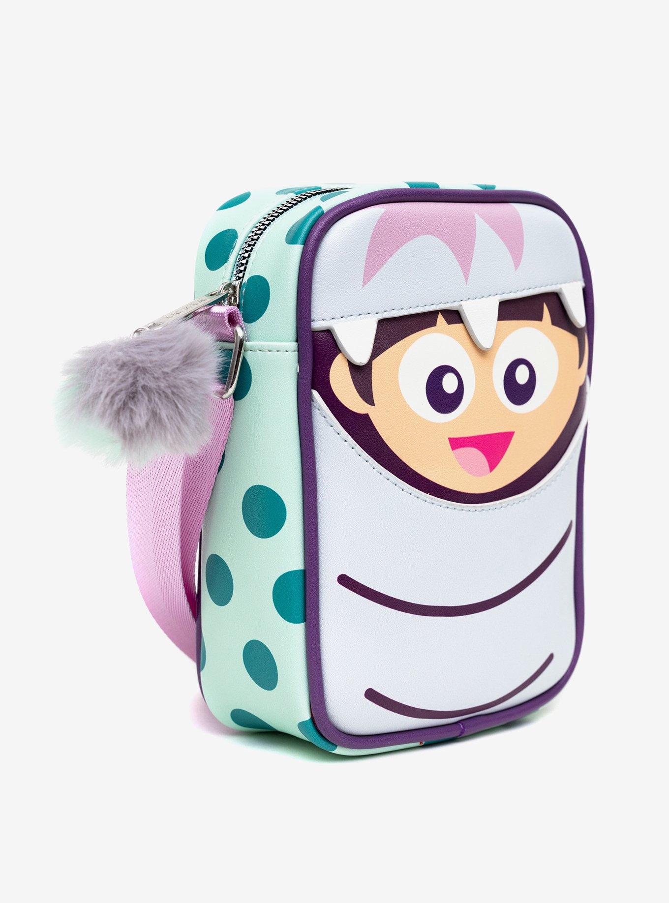 Disney Monsters Inc. Boo Disguise With Glow In The Dark Eyes Crossbody Bag, , hi-res