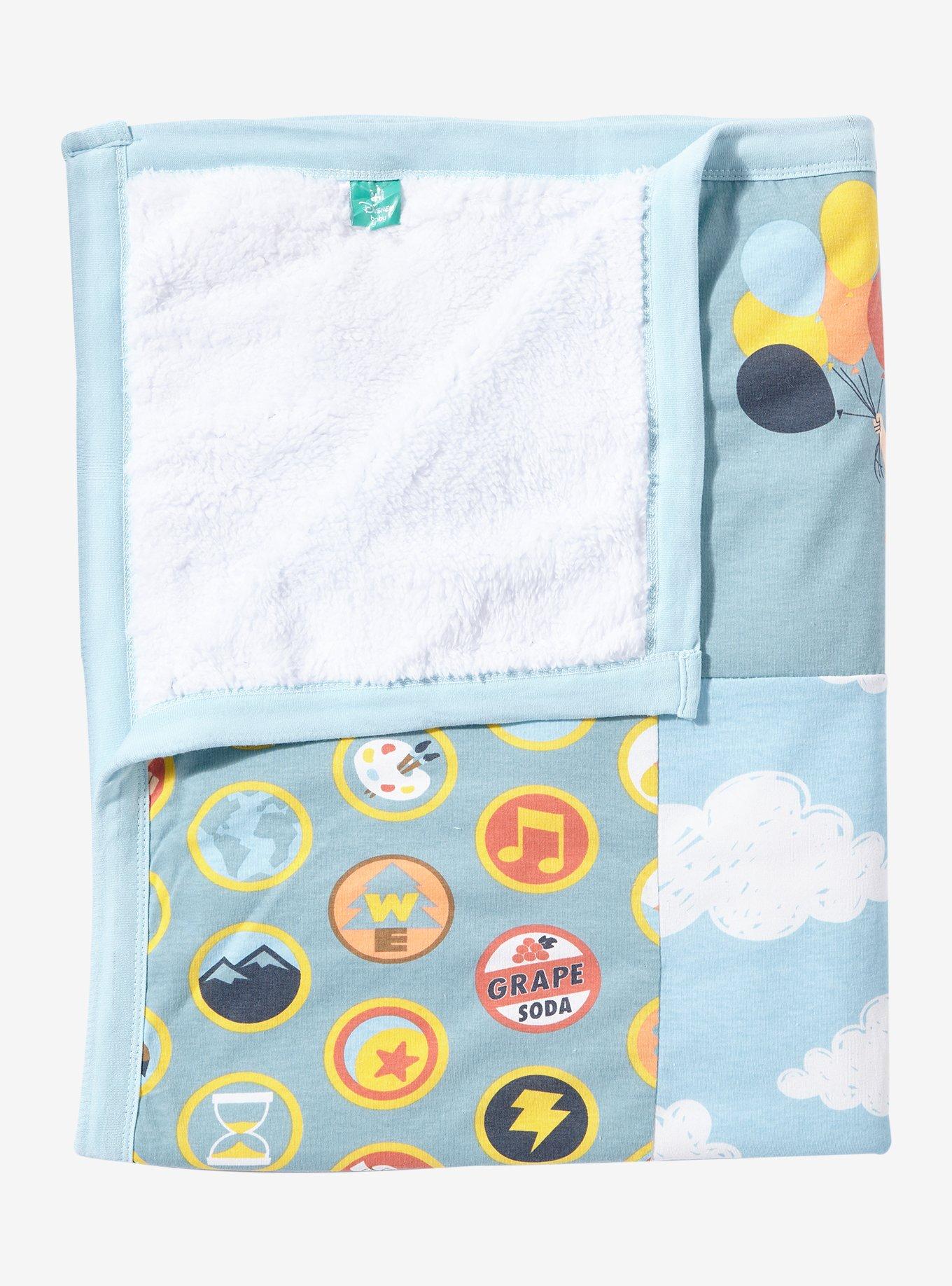 Disney Pixar Up Characters Quilt Baby Blanket - BoxLunch Exclusive, , alternate
