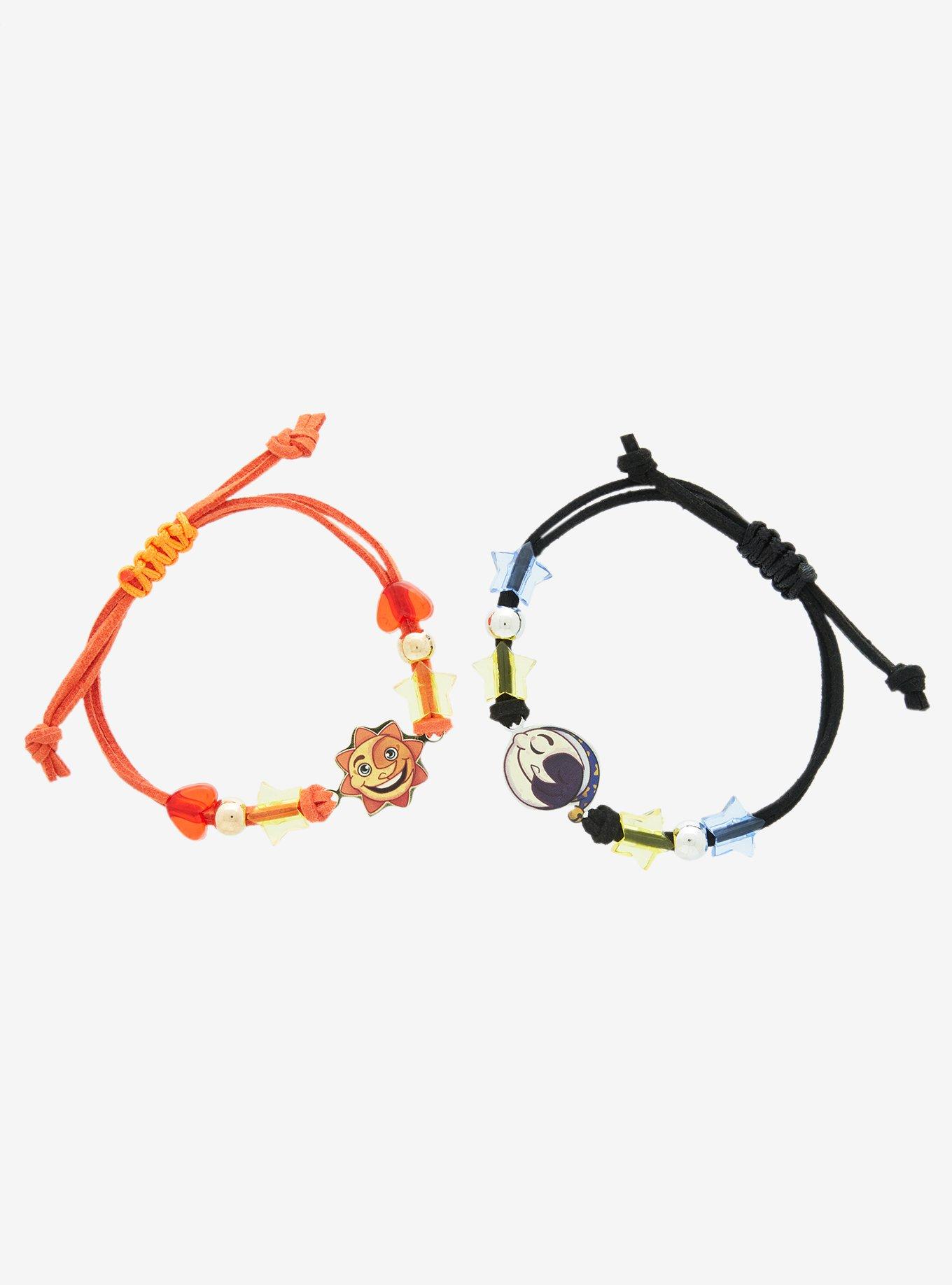 Five Nights At Freddy's: Security Breach Sun & Moon Best Friend Cord Bracelet Set, , alternate