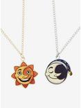 Five Nights At Freddy's: Security Breach Sun & Moon Best Friend Necklace  Set