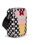 Disney Minnie Mouse Polka Dot Ice Cream Cone Crossbody Bag, , alternate