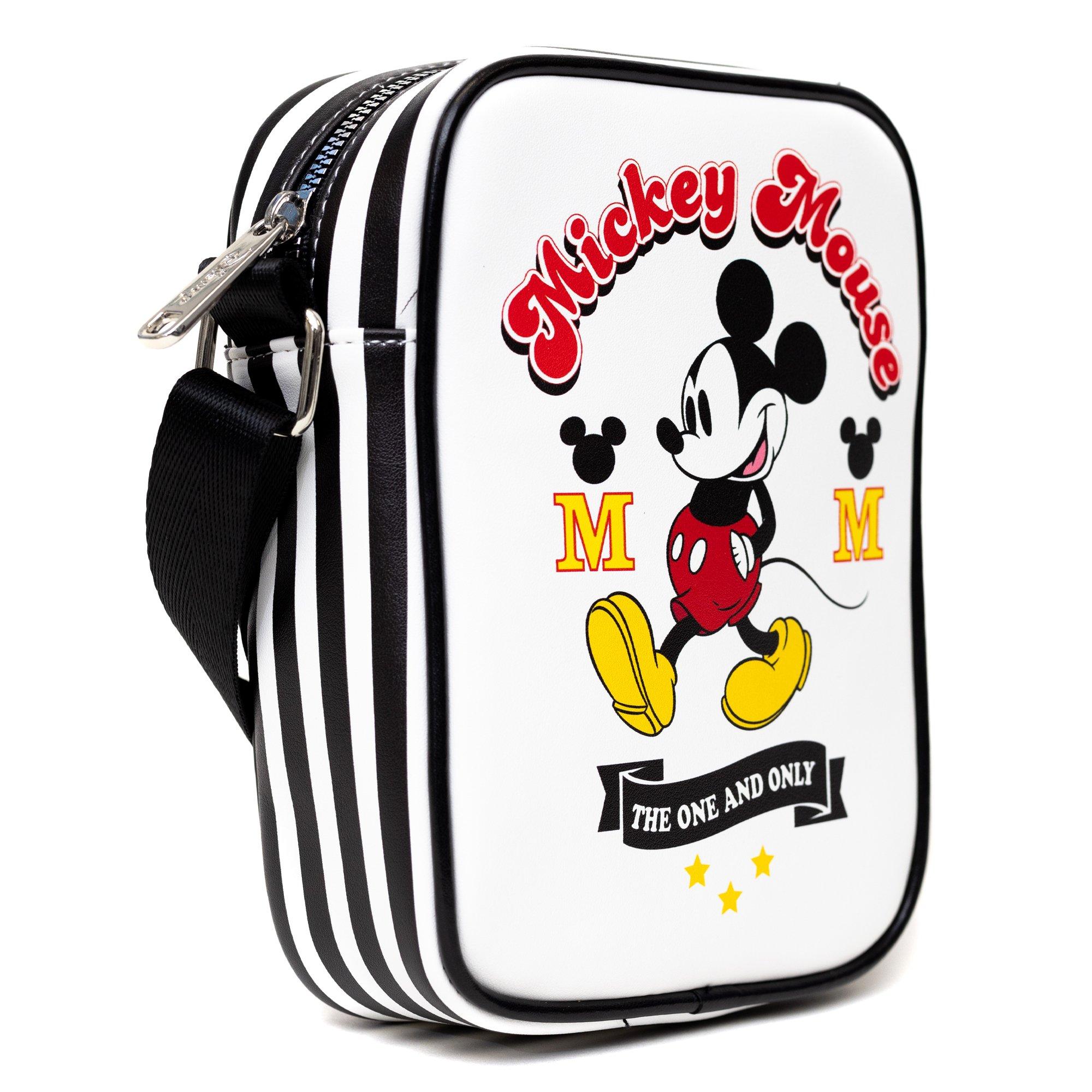 Disney Mickey Mouse The One And Only Classic Standing Pose Crossbody Bag, , alternate