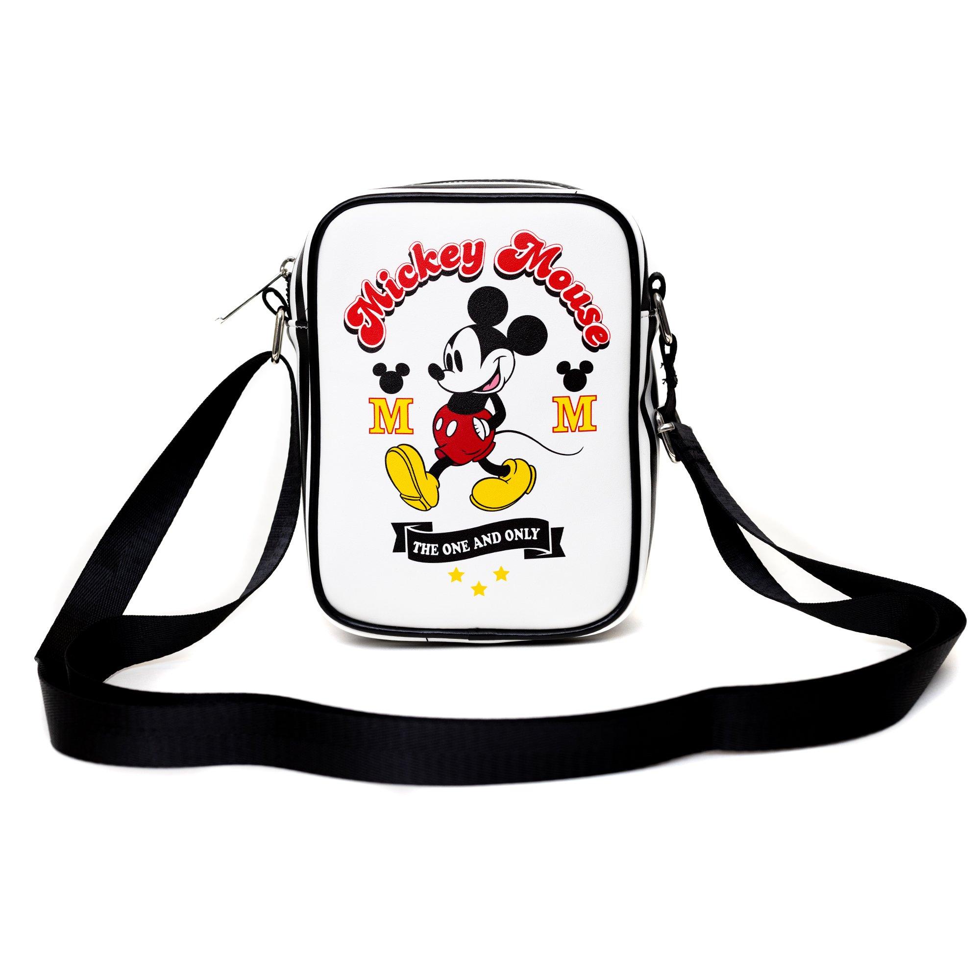 Disney Mickey Mouse The One And Only Classic Standing Pose Crossbody Bag, , alternate