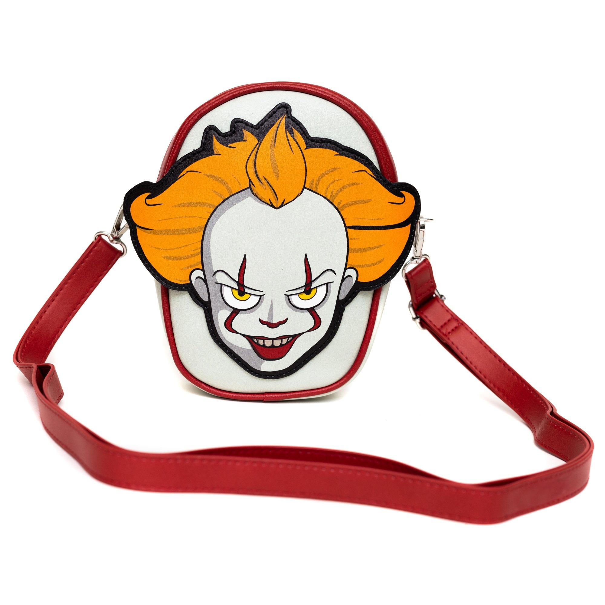 It Pennywise Smiling Face Applique Crossbody Bag, , alternate