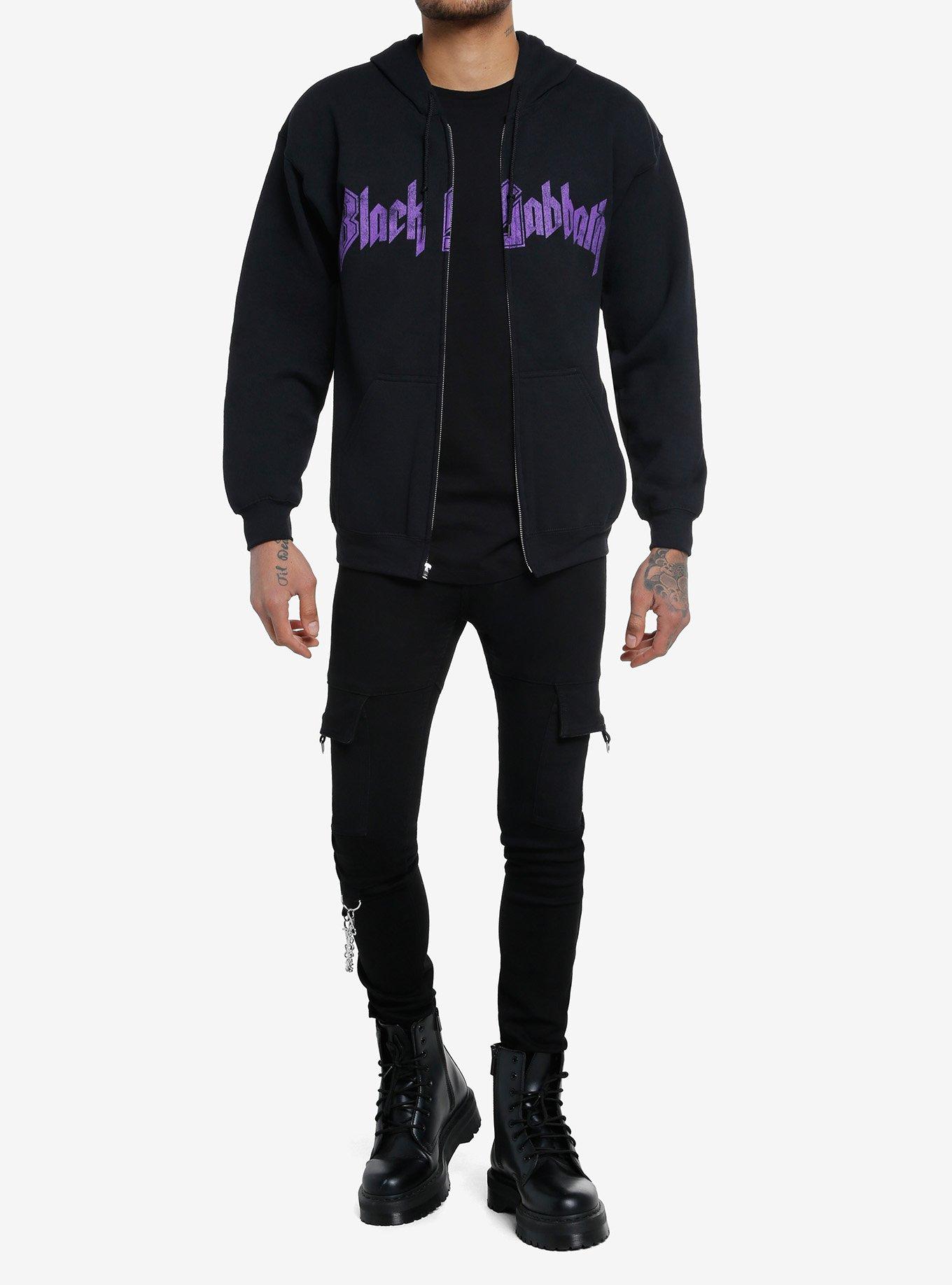 Black Sabbath Henry Logo Hoodie, BLACK, alternate
