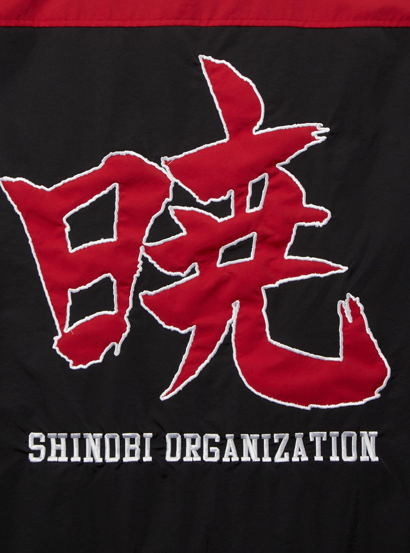 Naruto Shippuden Akatsuki Cloud Wind Breaker, BLACK, alternate