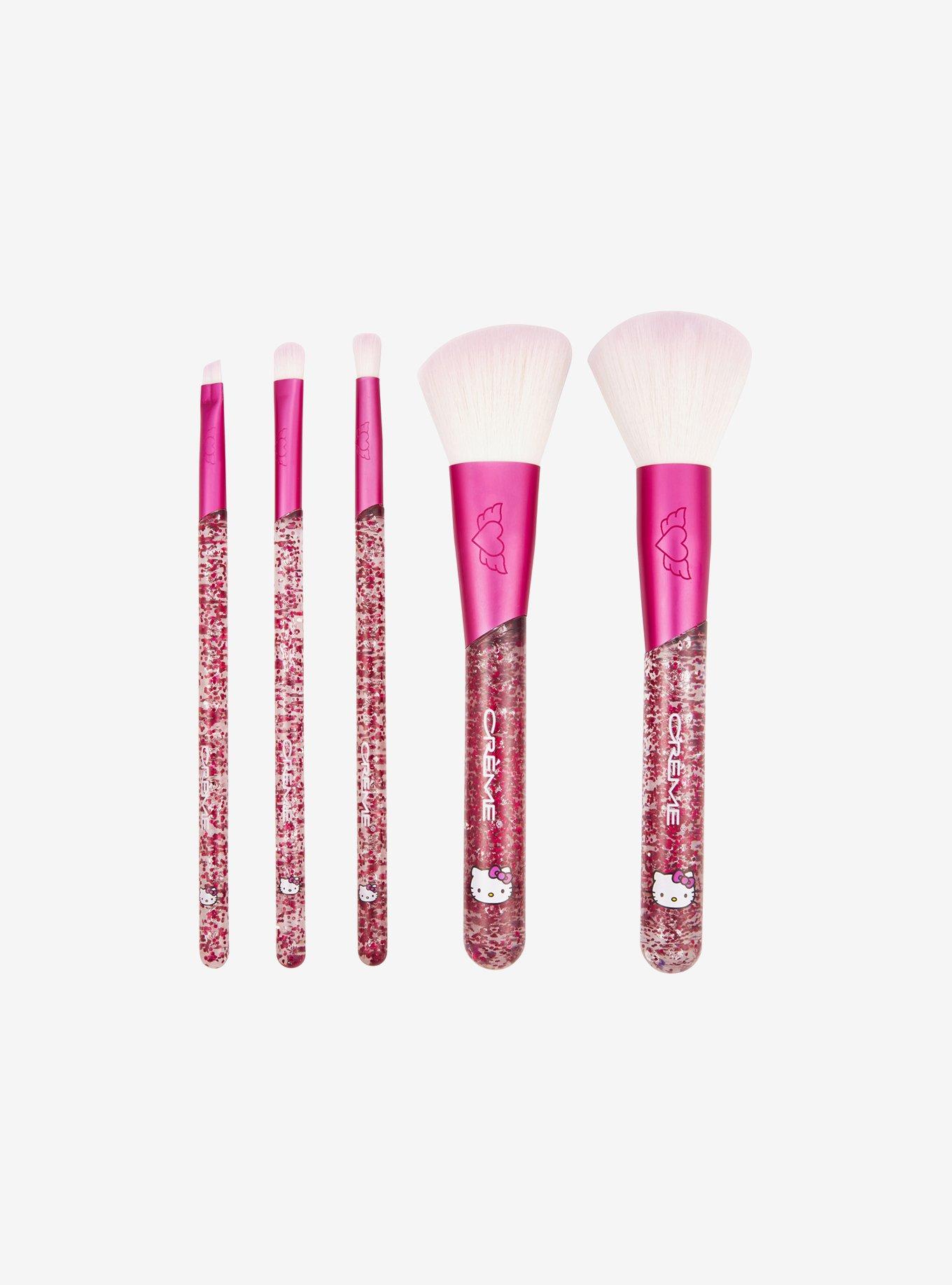 The Cr&eacute;me Shop Sanrio Hello Kitty Luv Wave Brush Set, , alternate