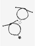 Social Collision® Dark Star Beads Best Friend Cord Bracelet Set, , alternate
