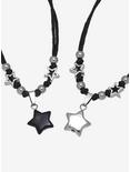 Social Collision® Dark Star Beads Best Friend Cord Bracelet Set, , alternate