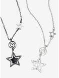 Social Collision Star Swirl Best Friend Necklace Set, , alternate