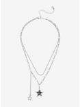 Social Collision® Double Layer Star Necklace, , alternate